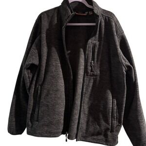 Free‎ Country Men's Grey Fleece Jacket, NWT, Size M